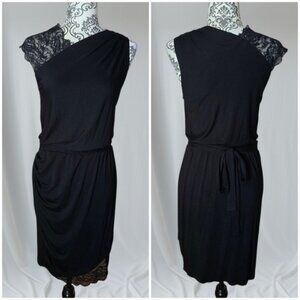 Robert Rodriguez black rayon dress size 8